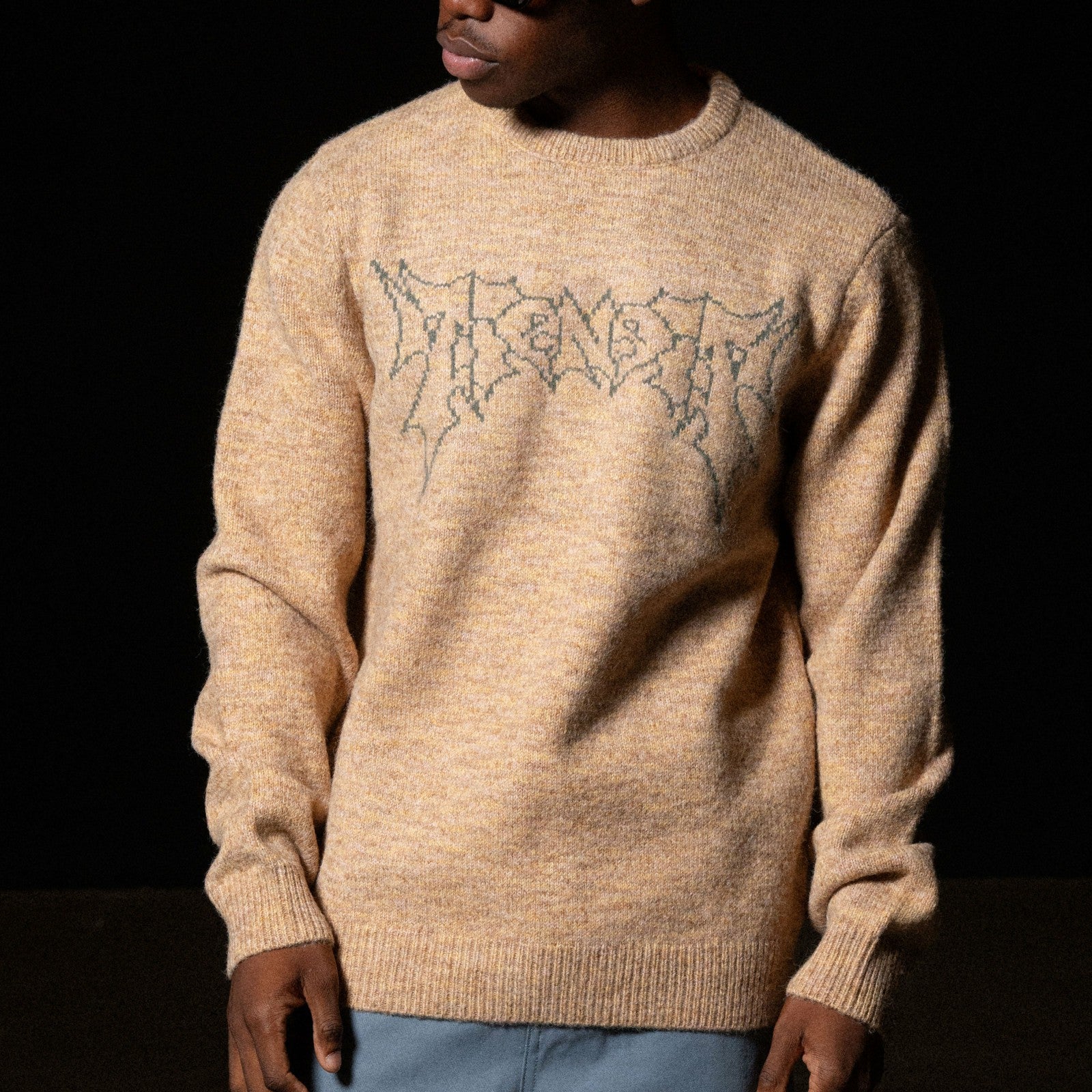 Noid Knit Sweater (Sand) - Ripndip