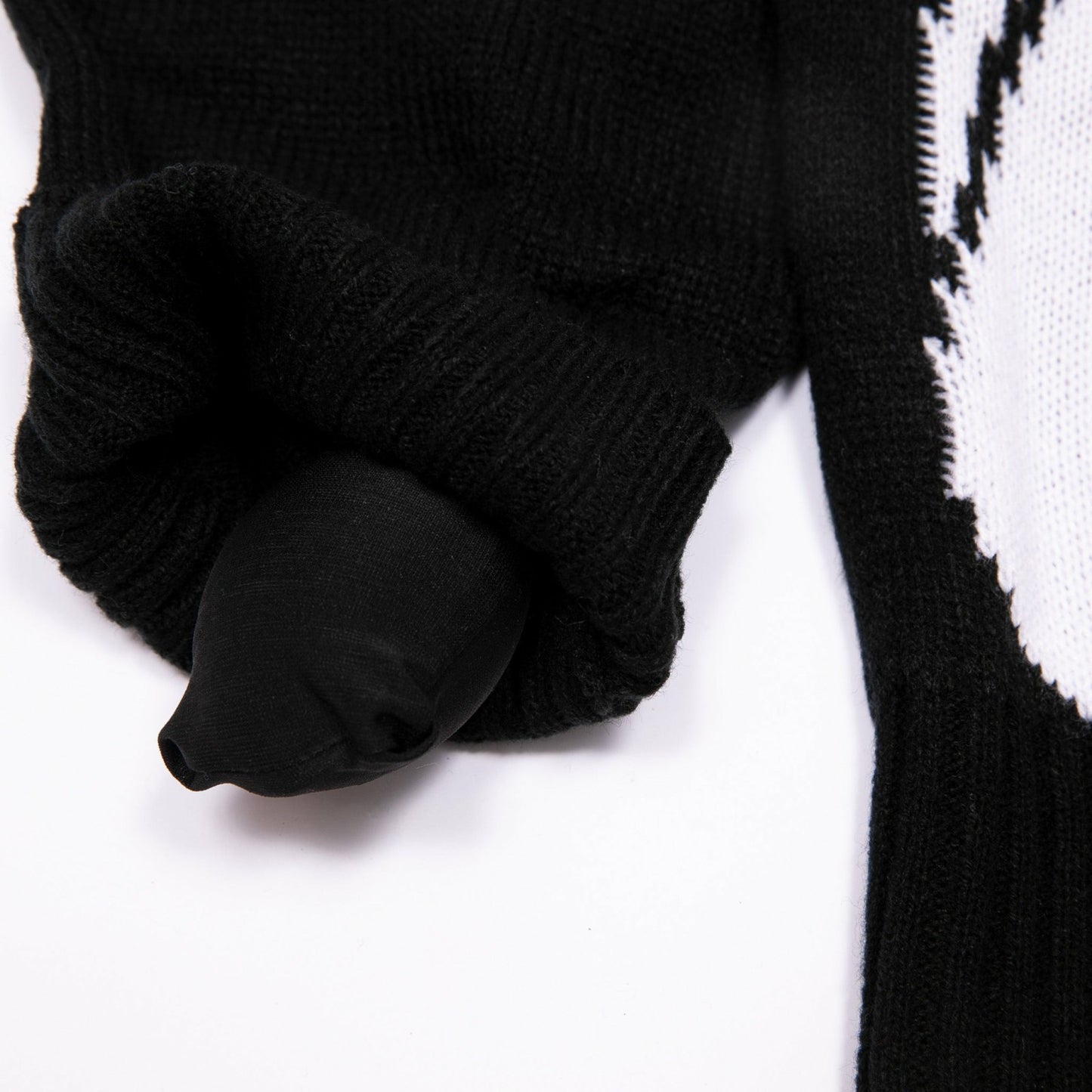 Lord Nermal Flippy Knitty Sweater (Black) - Ripndip