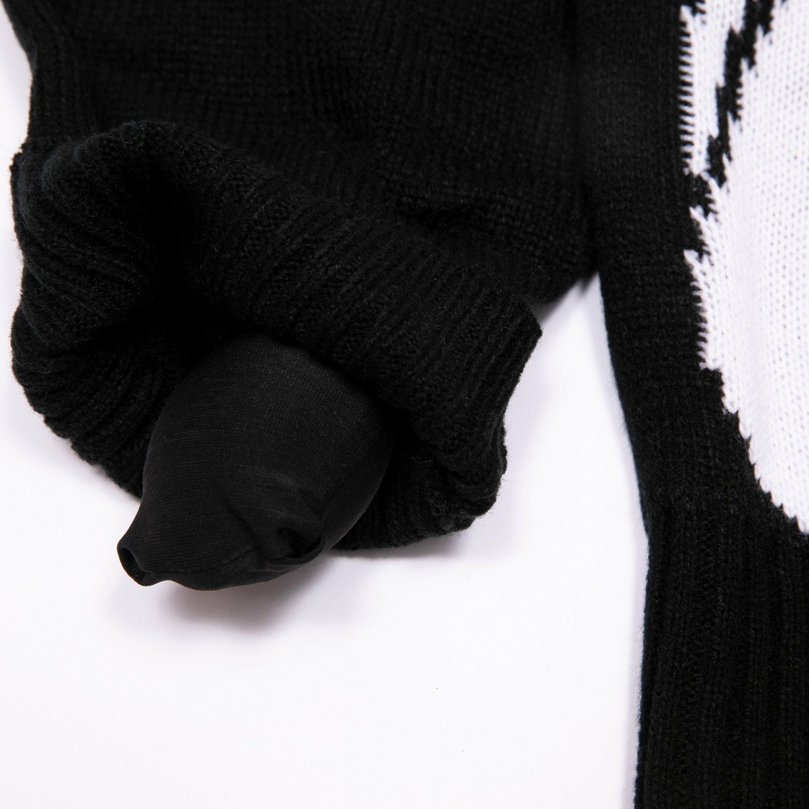 Lord Nermal Flippy Knitty Sweater (Black) - Ripndip