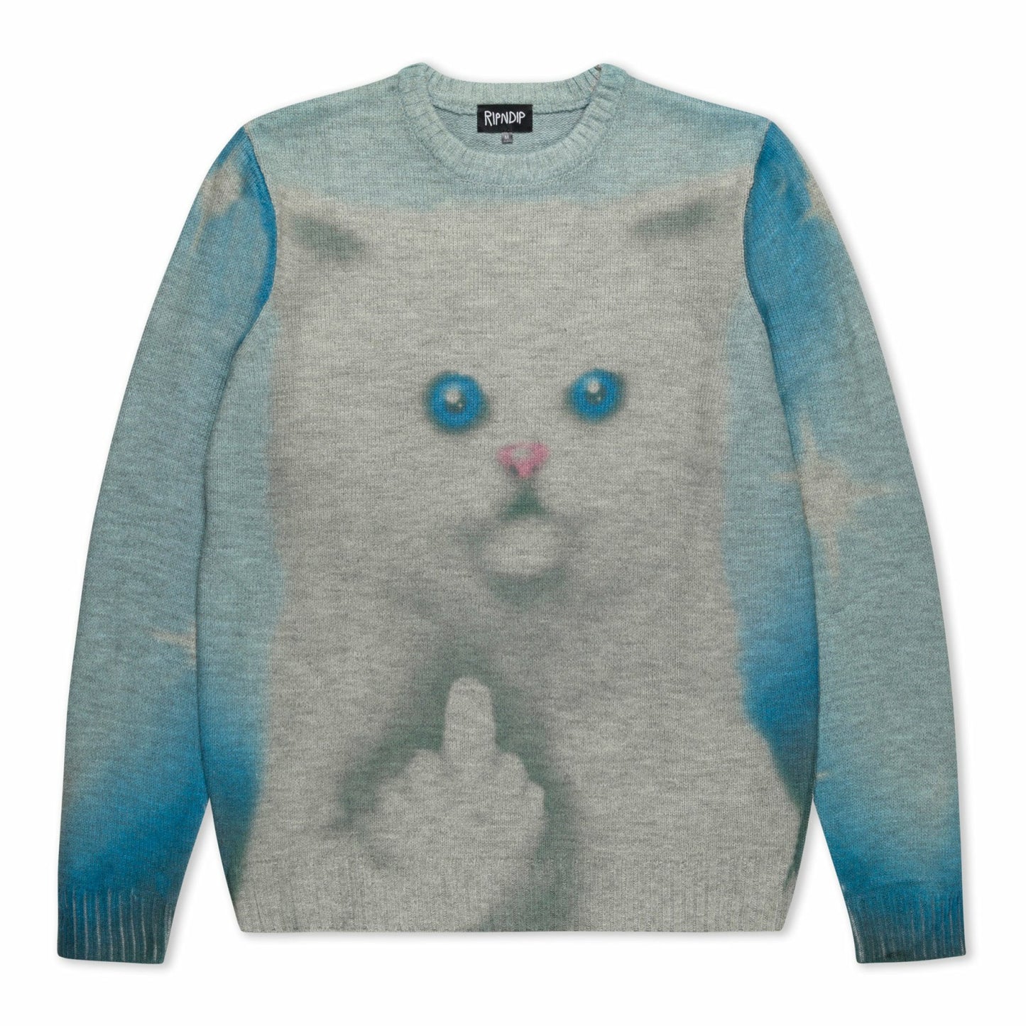 Sprinkles Knit Sweater (Black/Blue) - Ripndip
