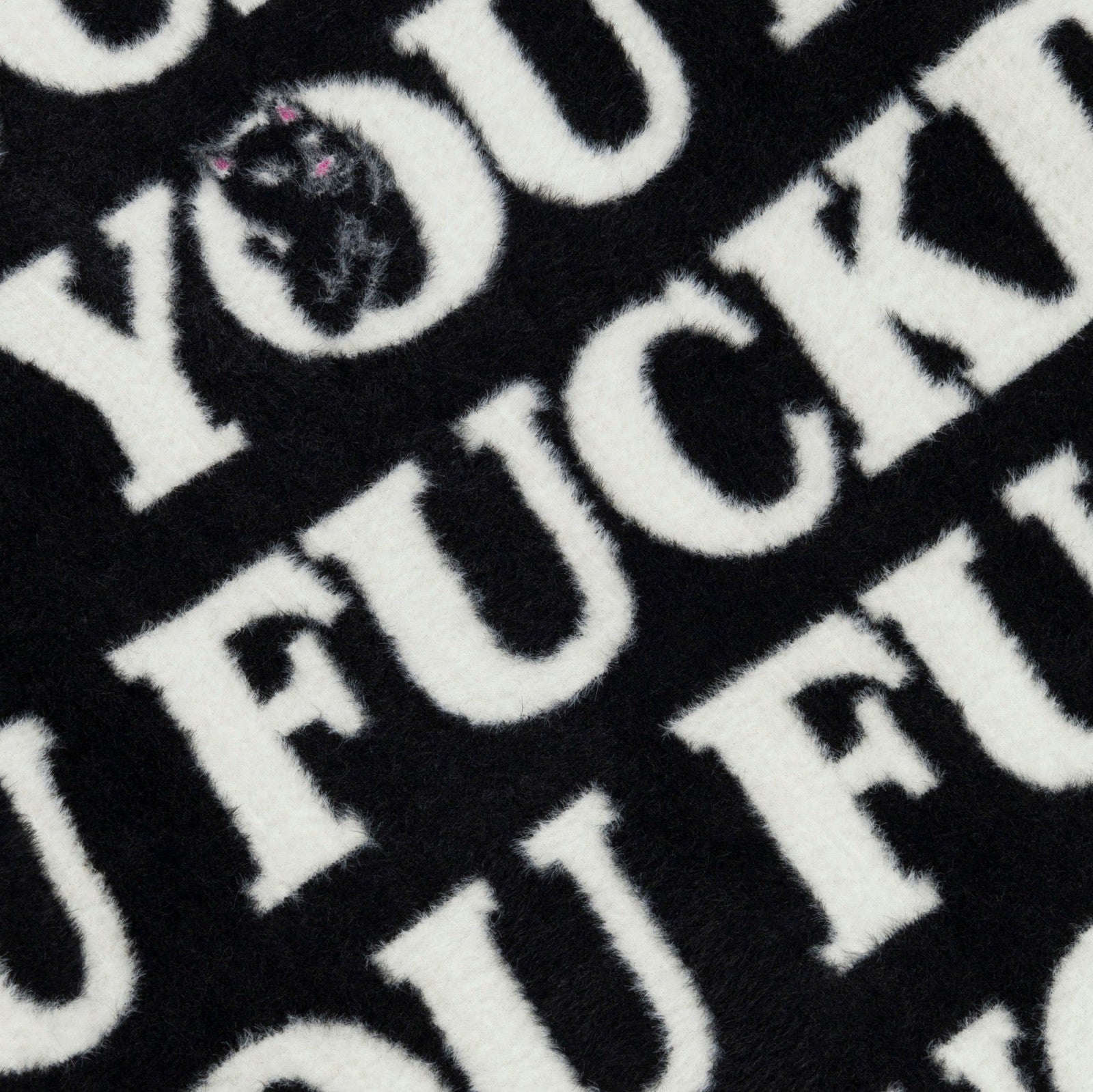Fuckin Fuck Mohair Sweater (Black) - Ripndip
