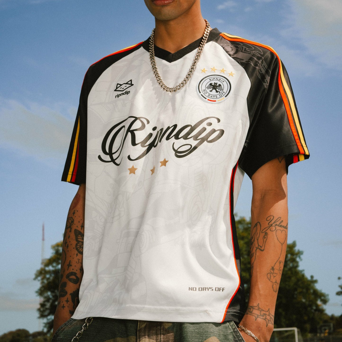 RND Cup Germany Soccer Jersey (White) - Ripndip