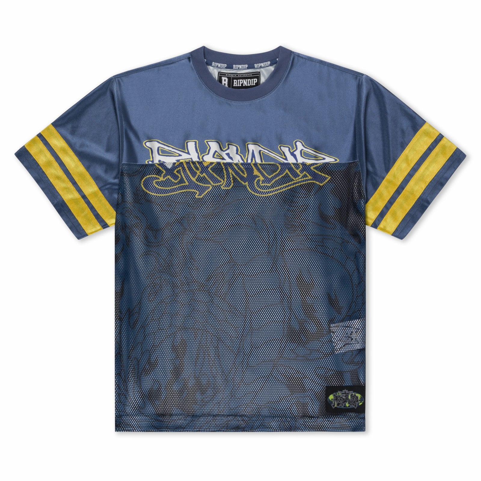 Too Fast Football Jersey (Navy) - Ripndip