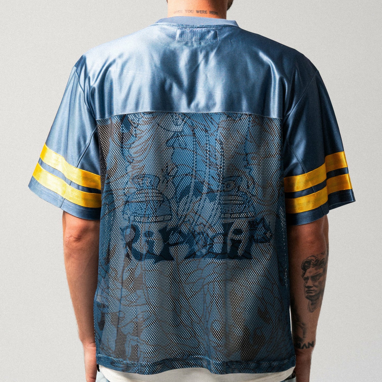 Too Fast Football Jersey (Navy) - Ripndip