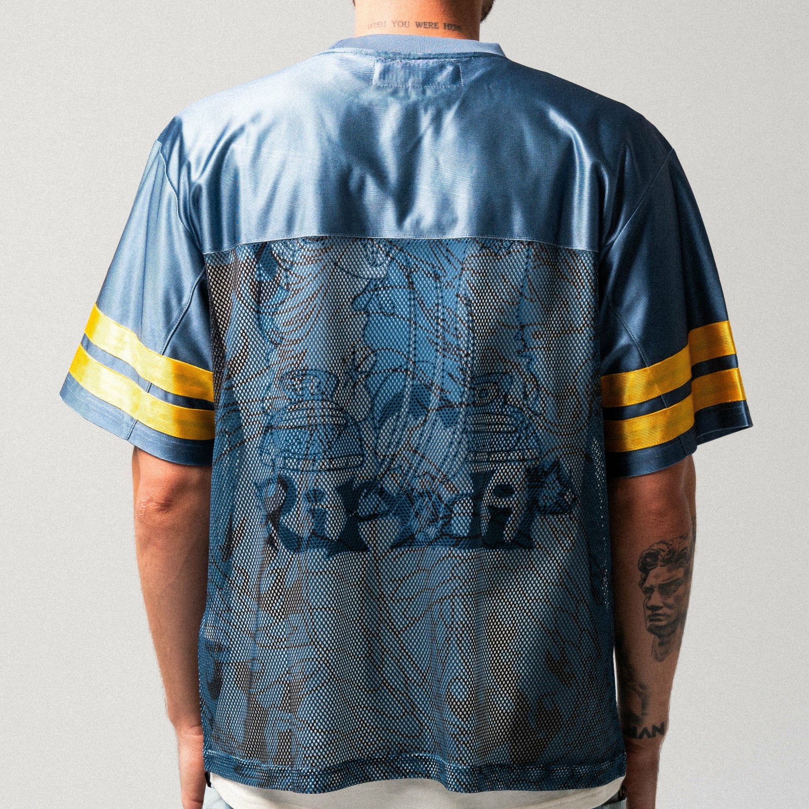 Too Fast Football Jersey (Navy) - Ripndip