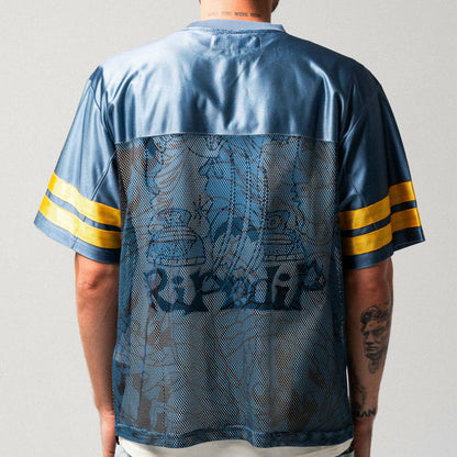 Too Fast Football Jersey (Navy) - Ripndip
