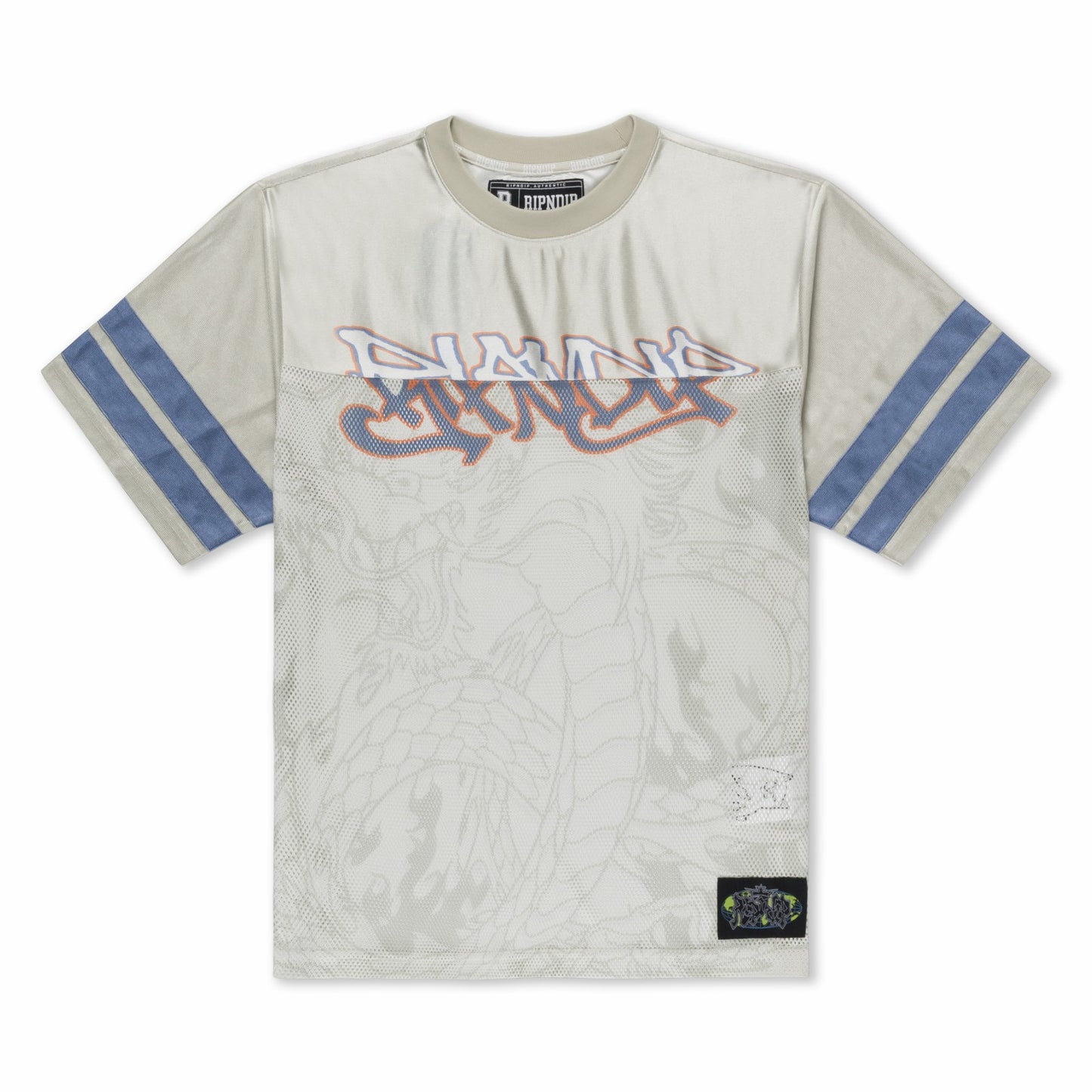 Too Fast Football Jersey (Bone) - Ripndip