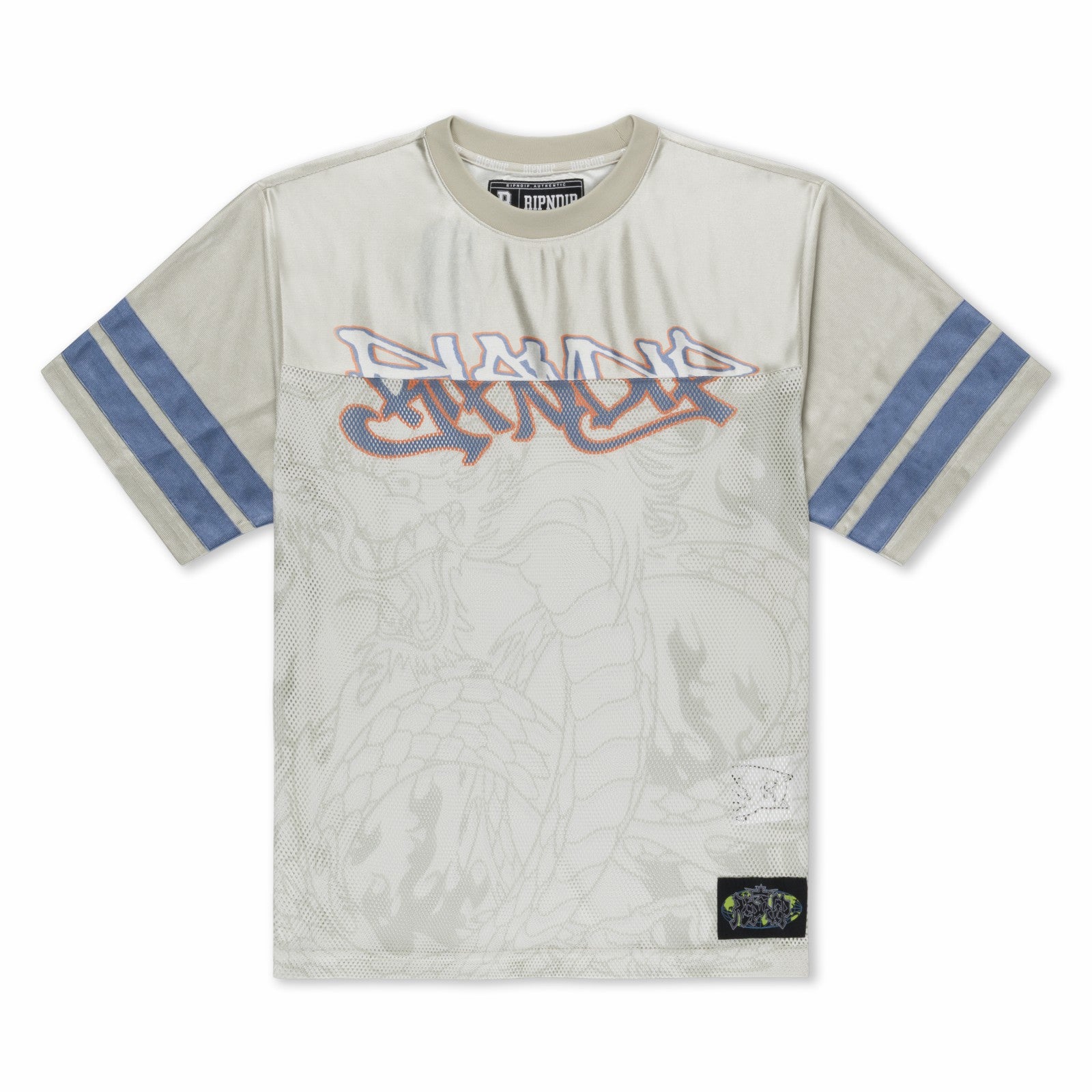 Too Fast Football Jersey (Bone) - Ripndip
