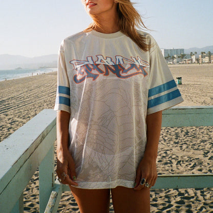 Too Fast Football Jersey (Bone) - Ripndip