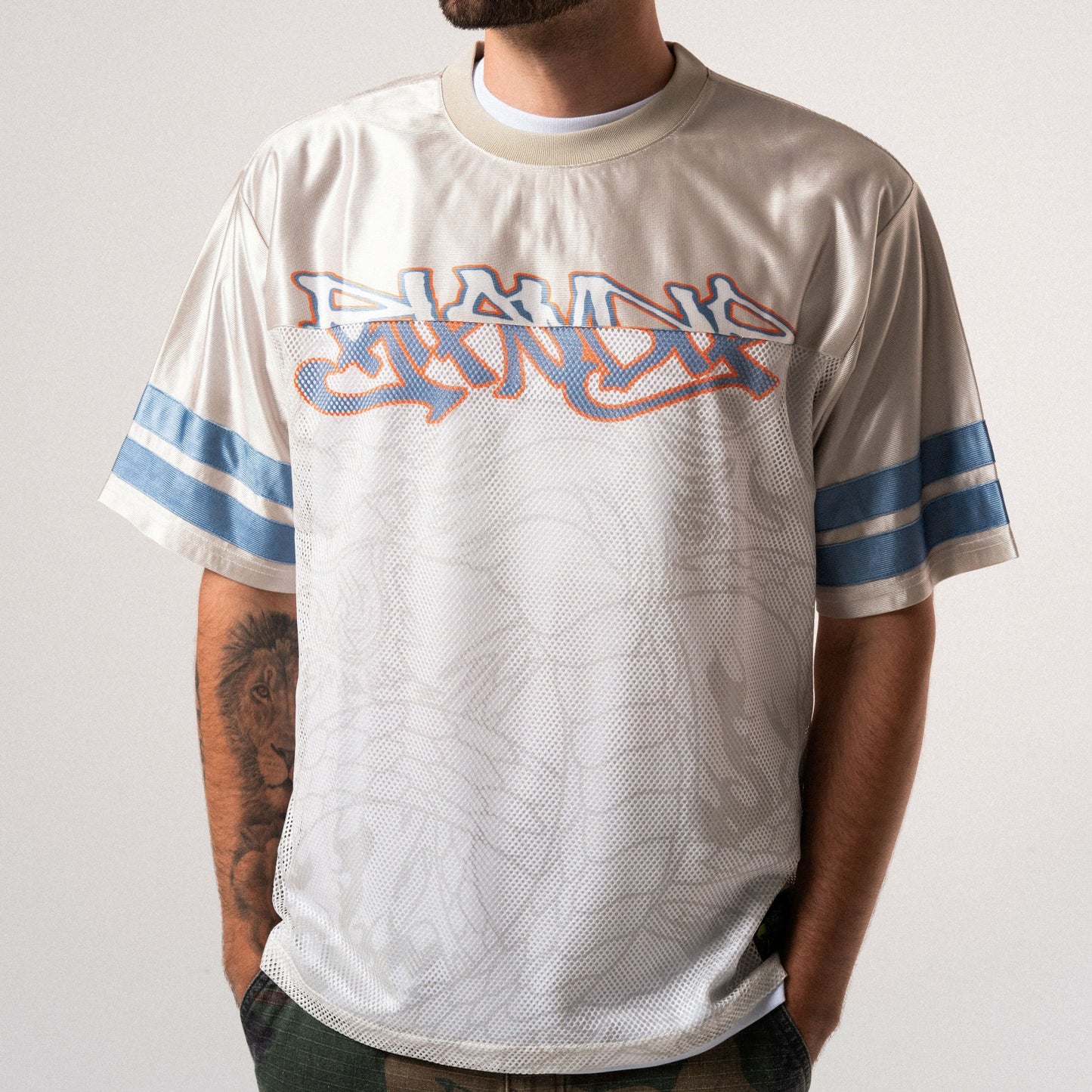 Too Fast Football Jersey (Bone) - Ripndip