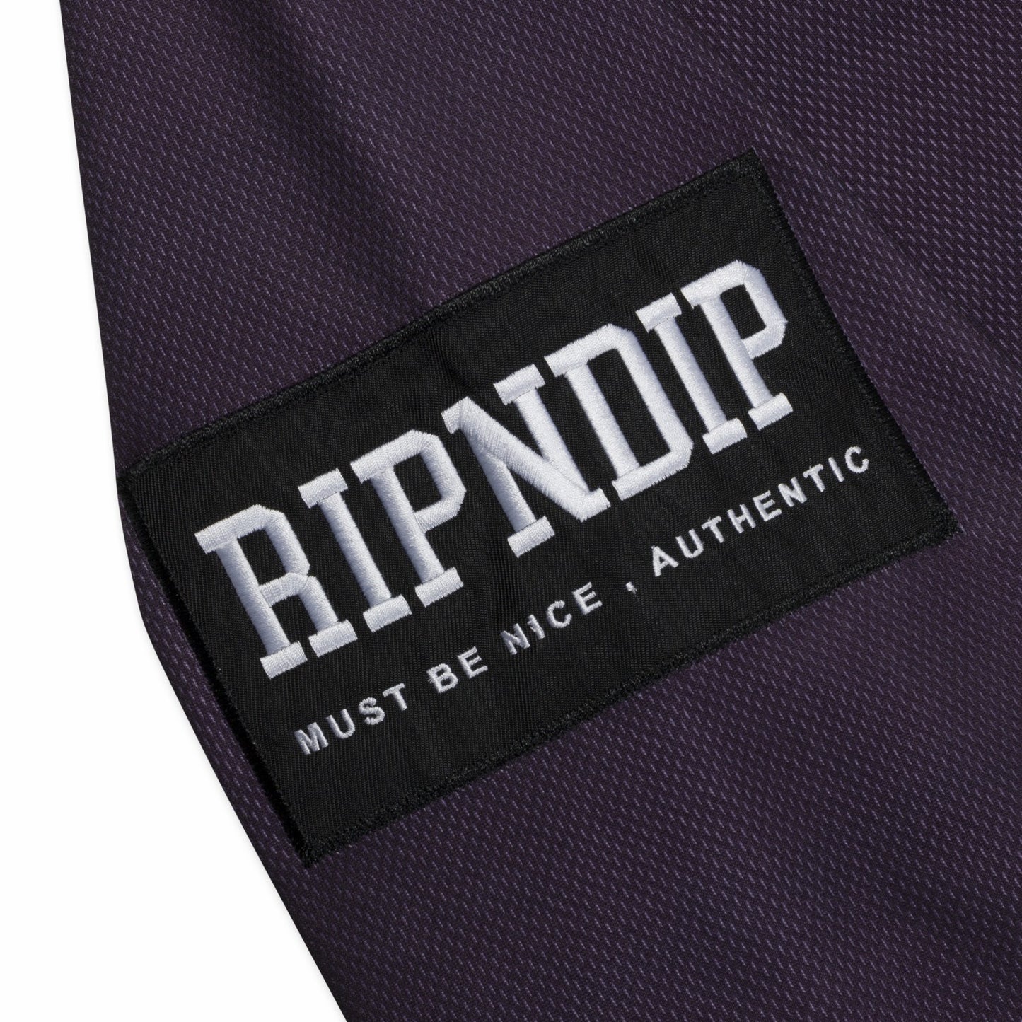 No Days Off Hockey Jersey (Plum) - Ripndip