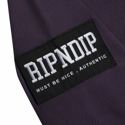 No Days Off Hockey Jersey (Plum) - Ripndip