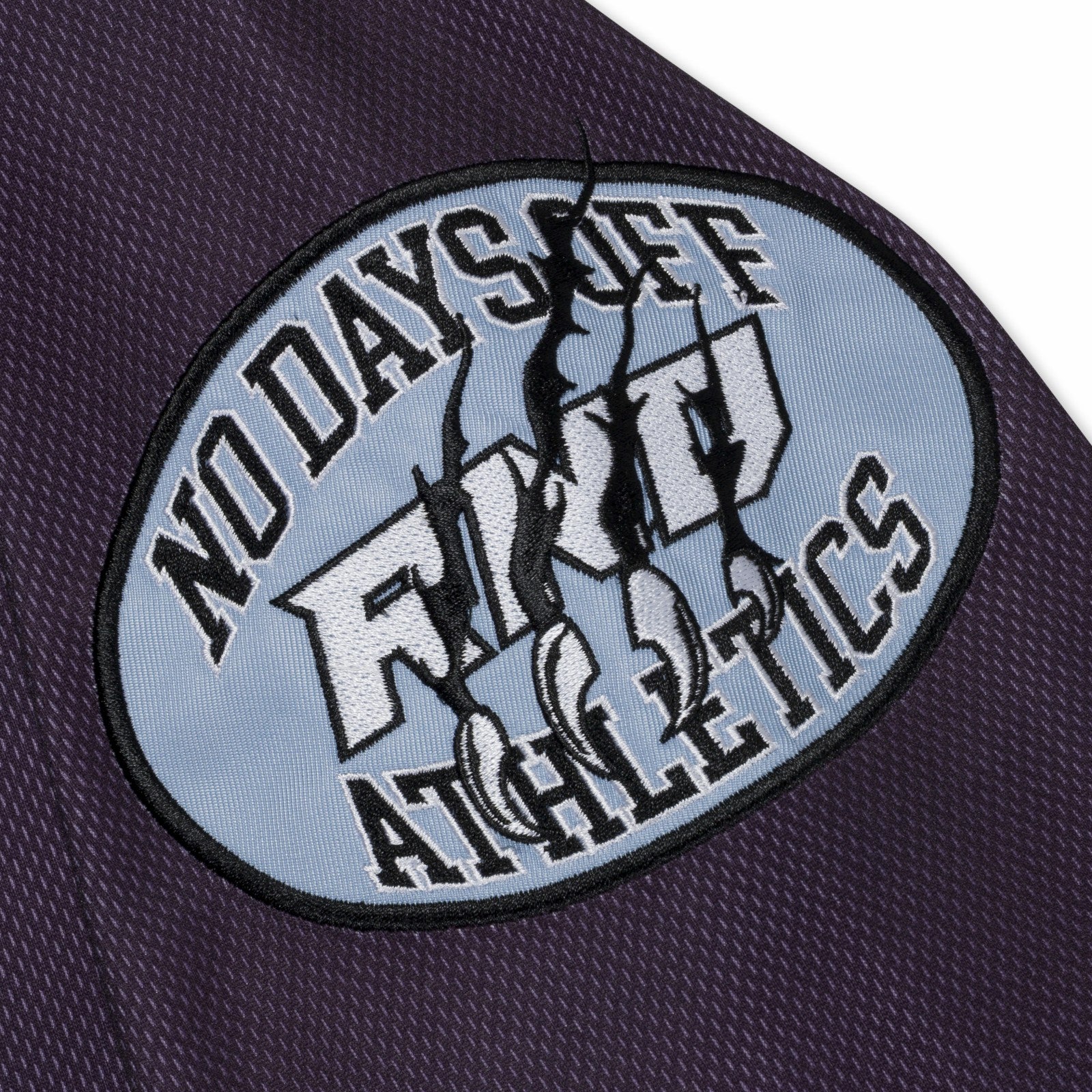 No Days Off Hockey Jersey (Plum) - Ripndip