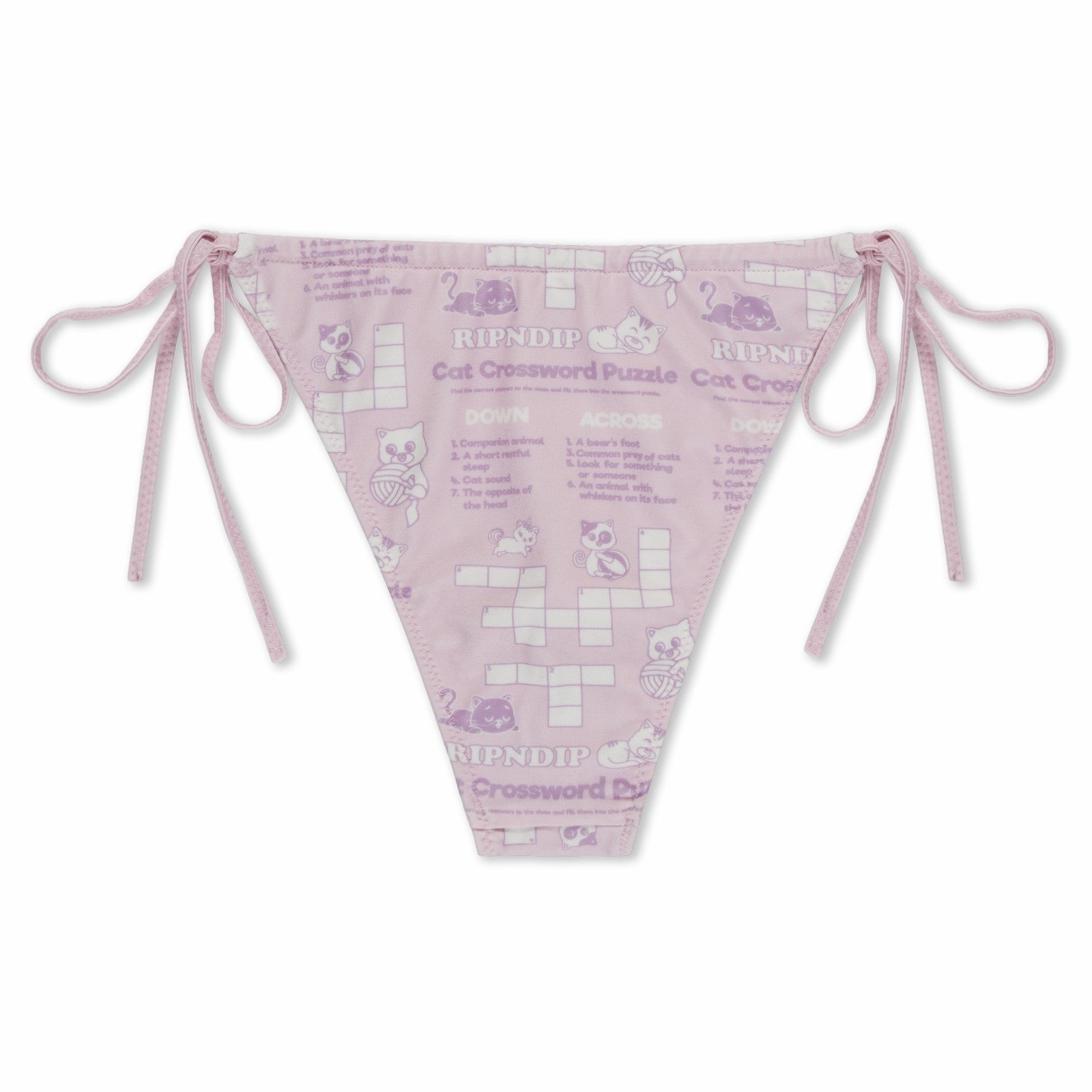 Crossword 2PC Bikini Set (Pink) - Ripndip