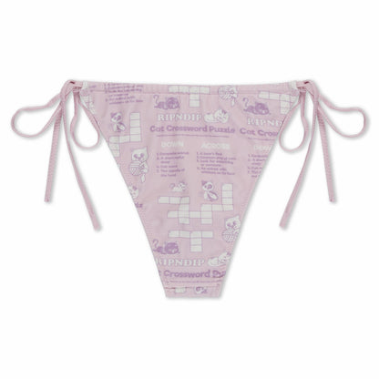 Crossword 2PC Bikini Set (Pink) - Ripndip