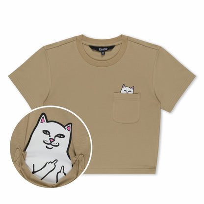 Lord Nermal Cropped Pocket Tee (Tan) - Ripndip