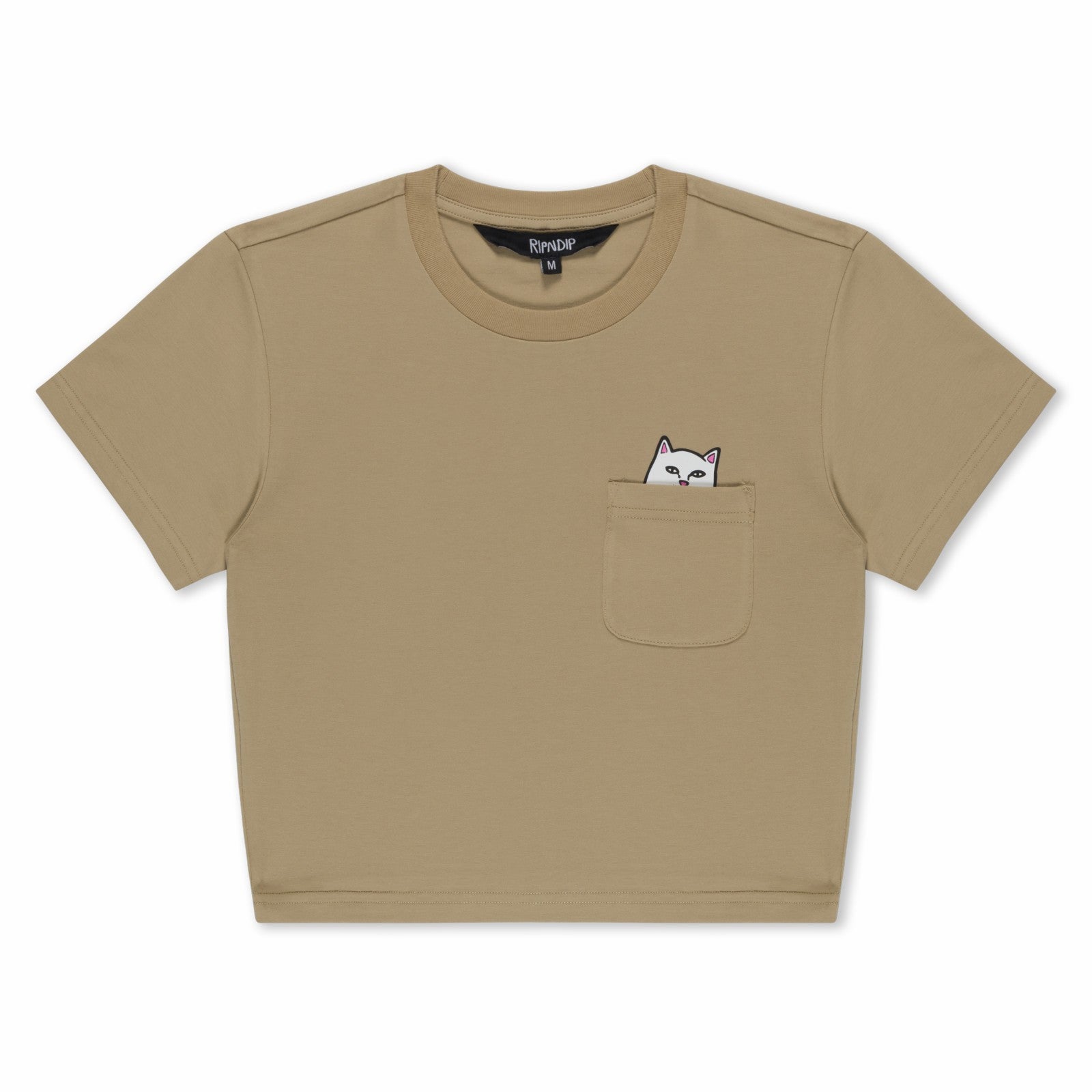 Lord Nermal Cropped Pocket Tee (Tan) - Ripndip