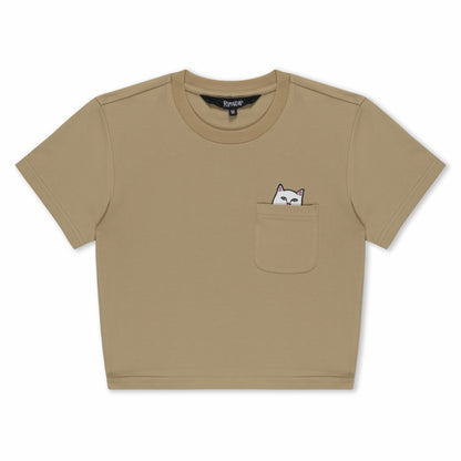 Lord Nermal Cropped Pocket Tee (Tan) - Ripndip