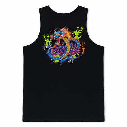 Dragonology Tank Top (Black) - Ripndip