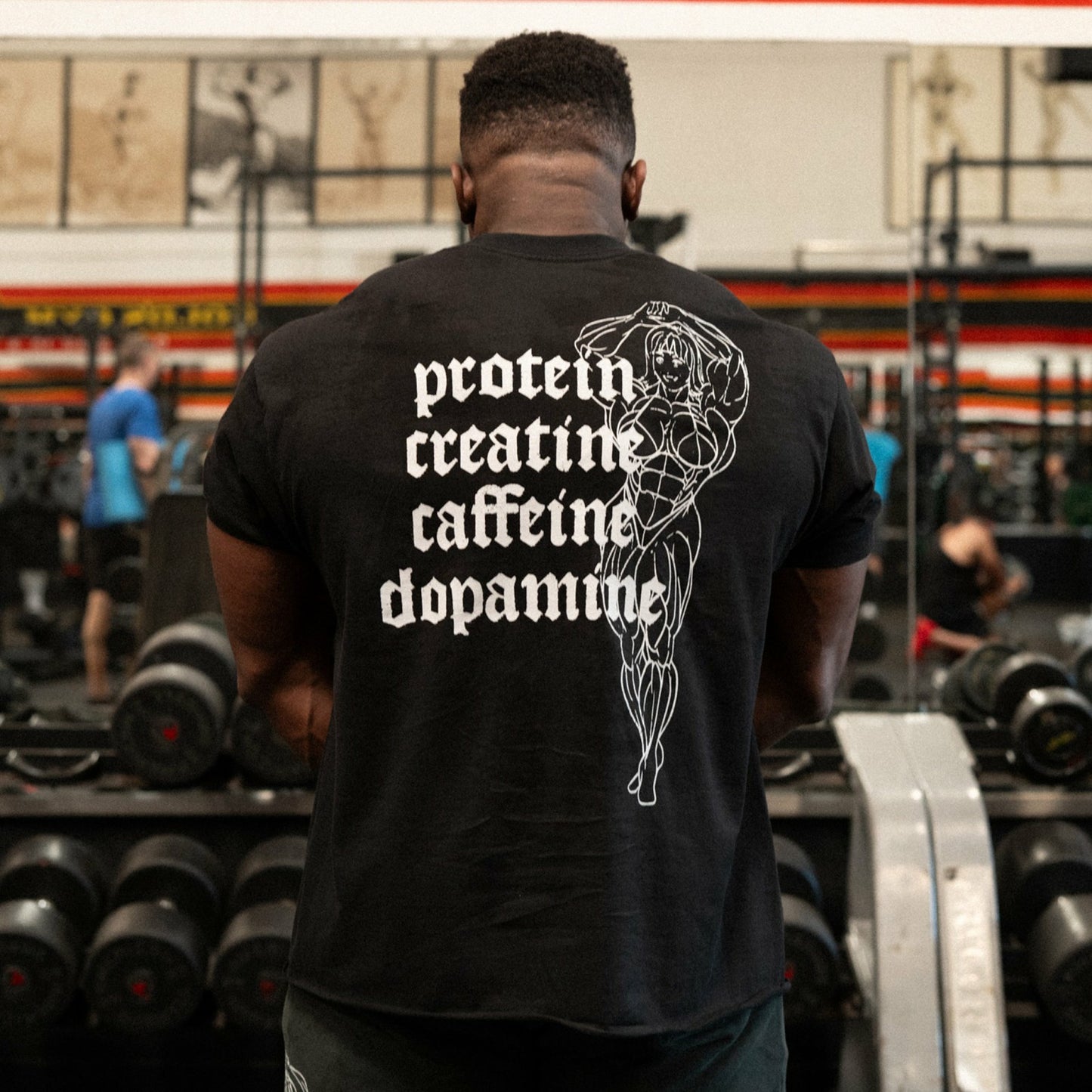 Protein Cropped Tee (Black) - Ripndip