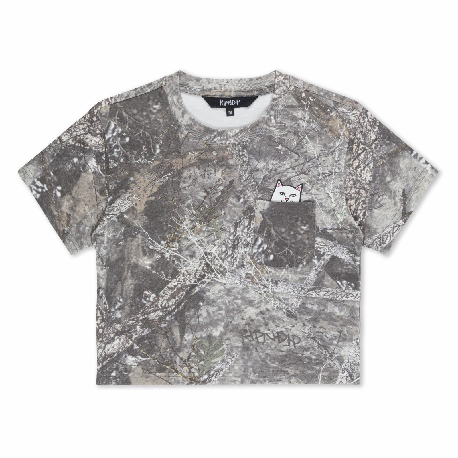 Lord Nermal Cropped Pocket Tee (Nerm Tree Camo) - Ripndip