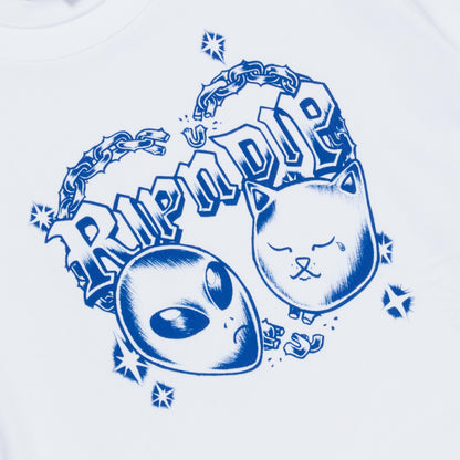 Kali Cropped Baby Tee (White) - Ripndip
