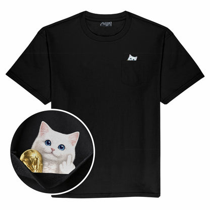RND Cup Lord Nermal Pocket Tee (Black) - Ripndip