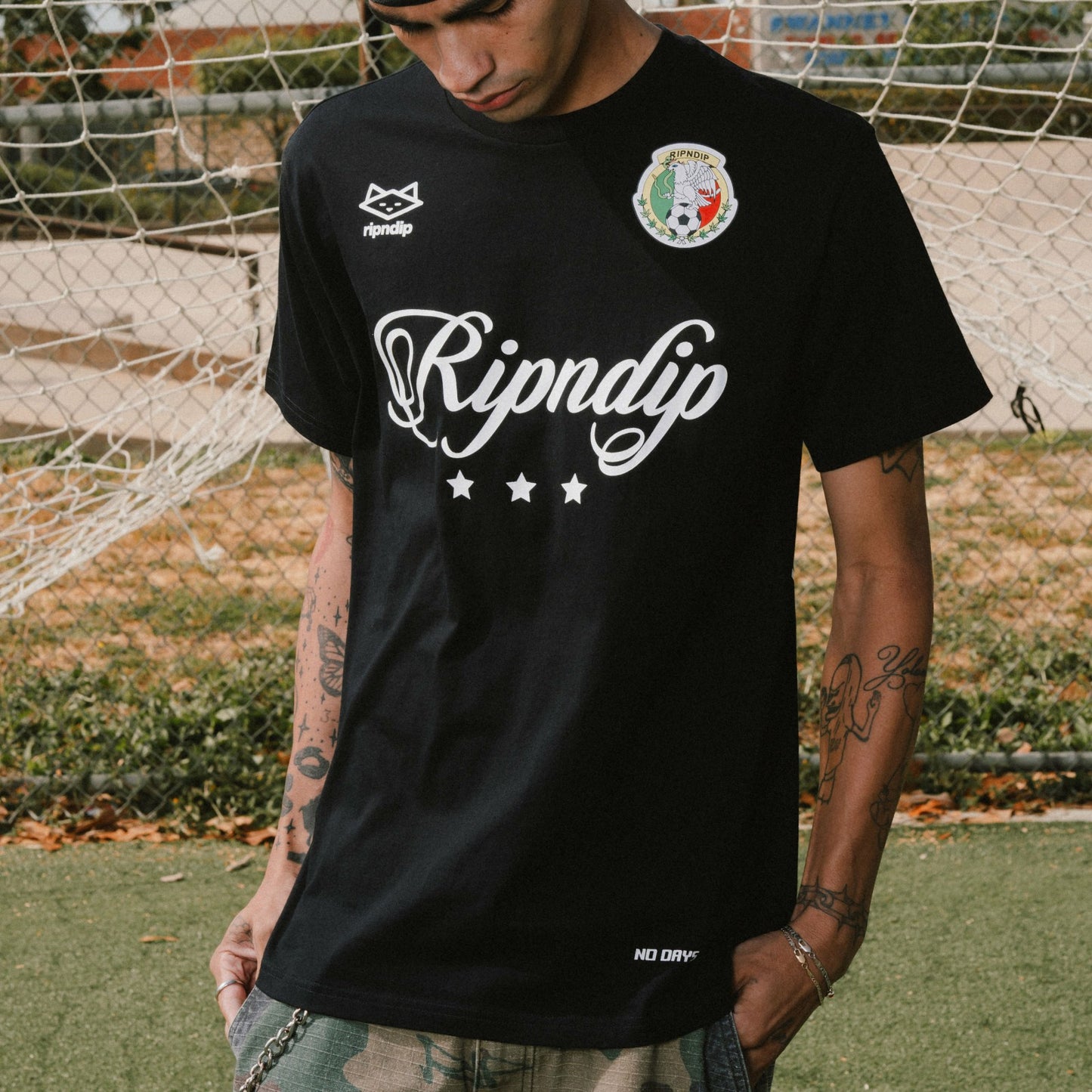 RND Cup MX Tee (Black) - Ripndip