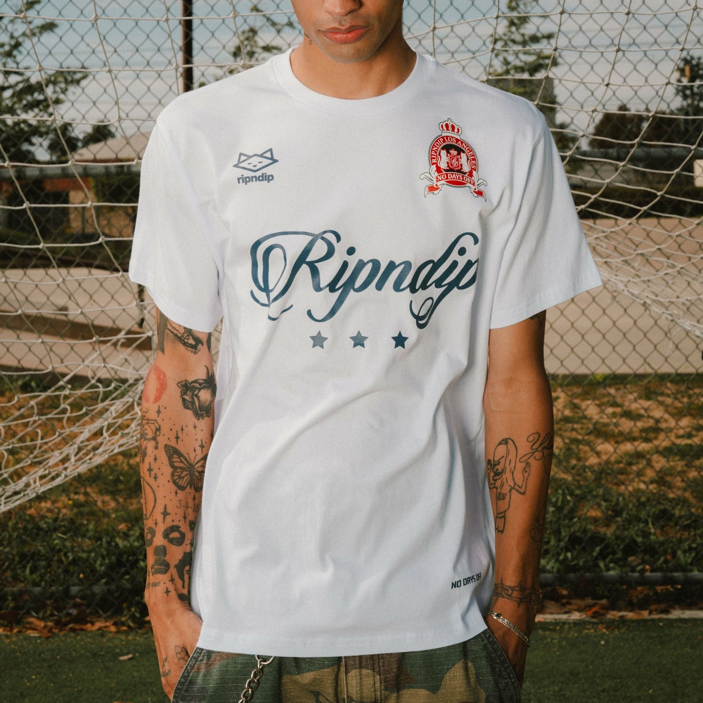 RND Cup USA Tee (White) - Ripndip