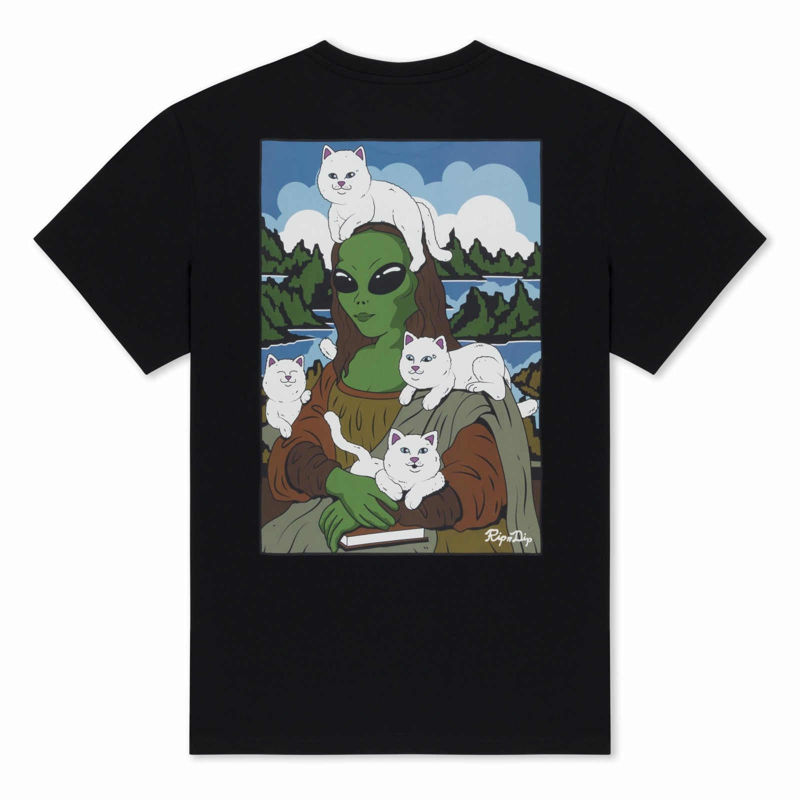 Here All Along Tee (Black) - Ripndip