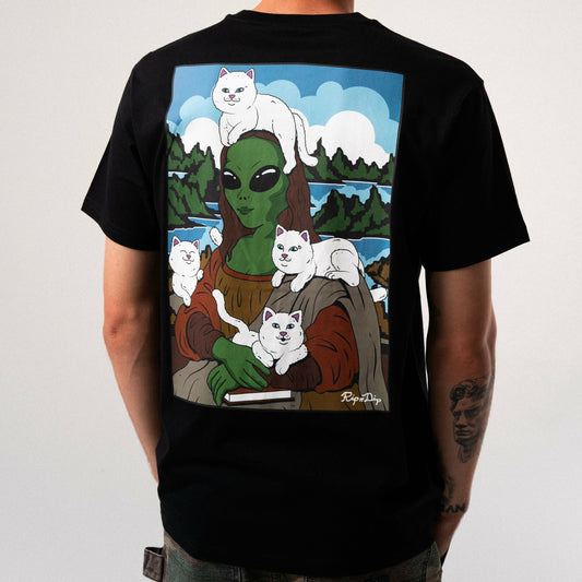 Here All Along Tee (Black) - Ripndip