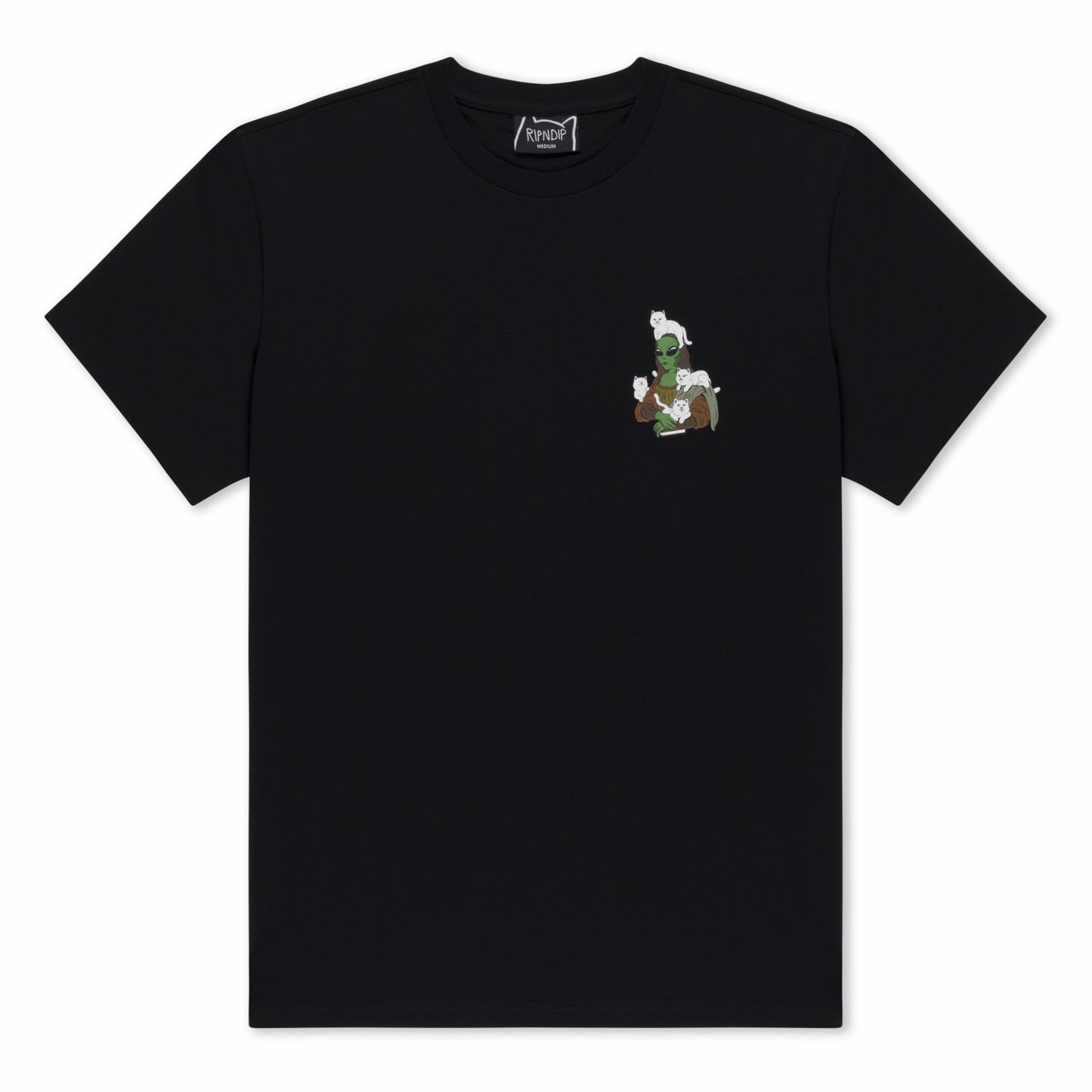 Here All Along Tee (Black) - Ripndip