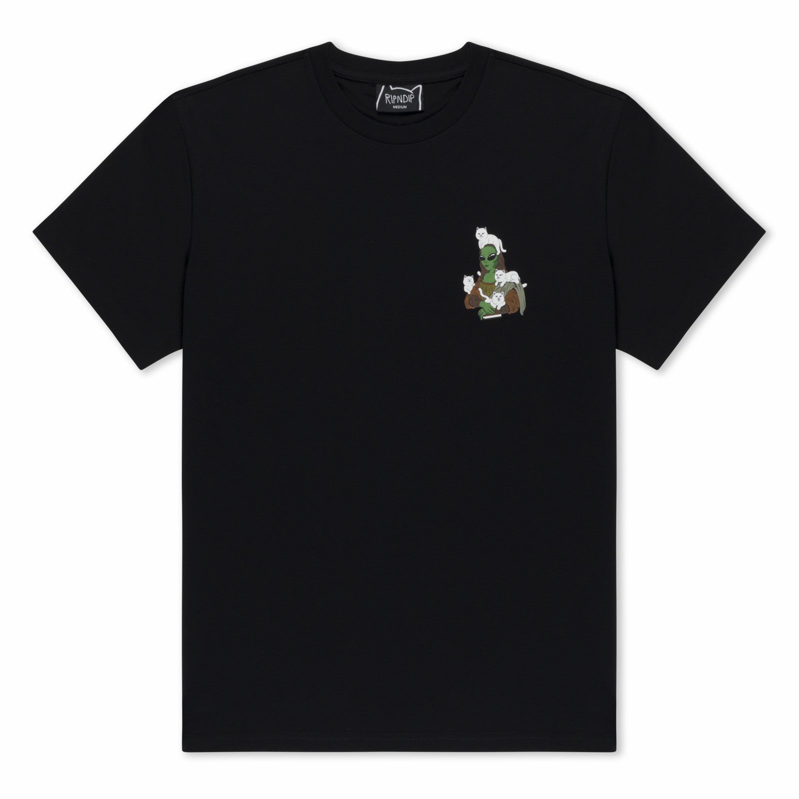 Here All Along Tee (Black) - Ripndip