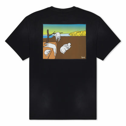 Nermali Tee (Black Vintage Wash) - Ripndip