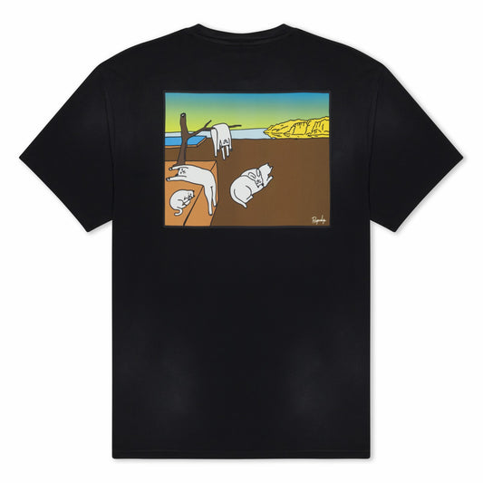 Nermali Tee (Black Vintage Wash) - Ripndip