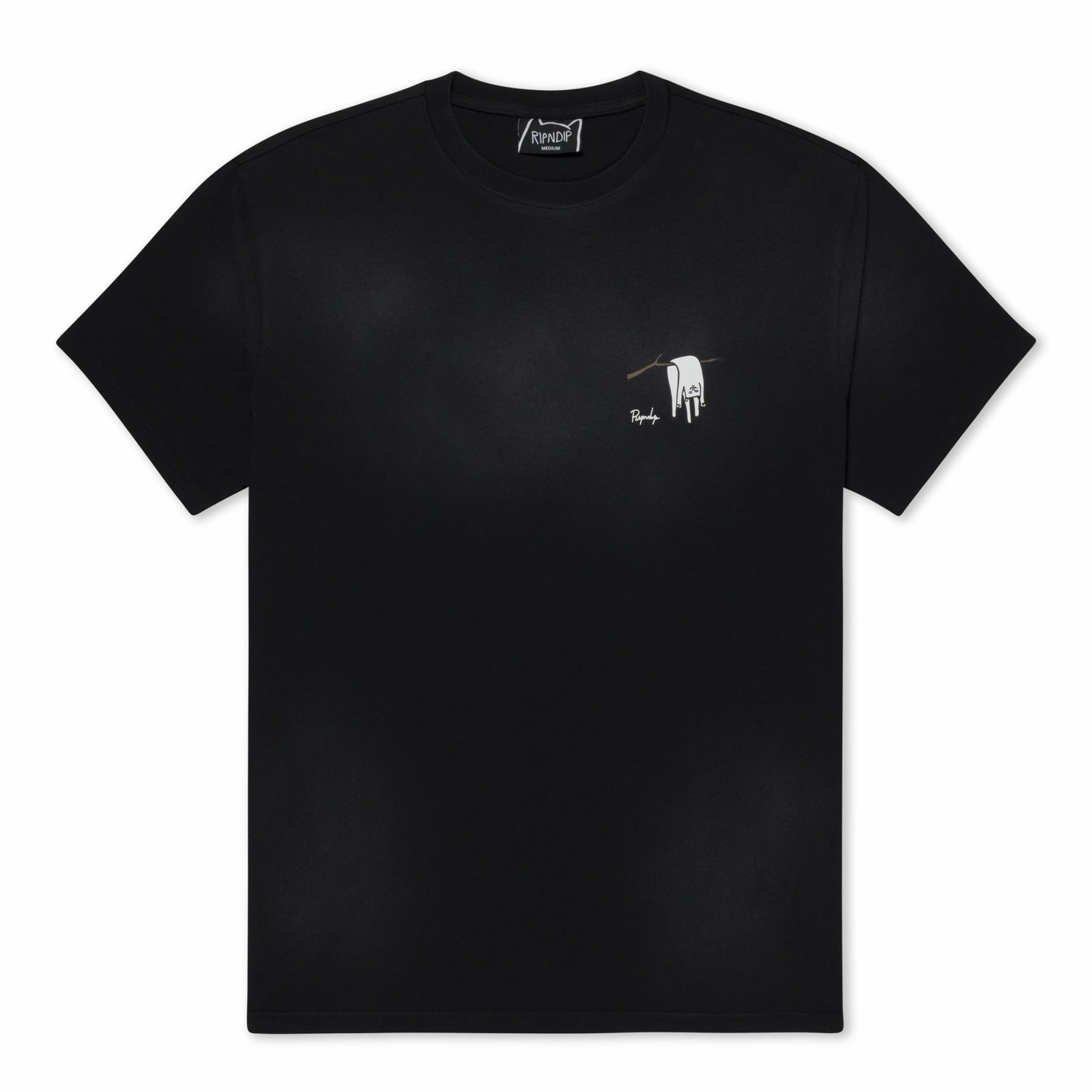 Nermali Tee (Black Vintage Wash) - Ripndip
