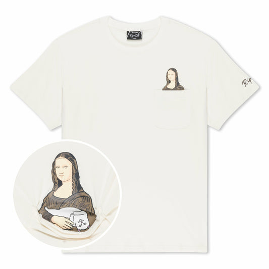 Nermalisa Pocket Tee (Bone) - Ripndip