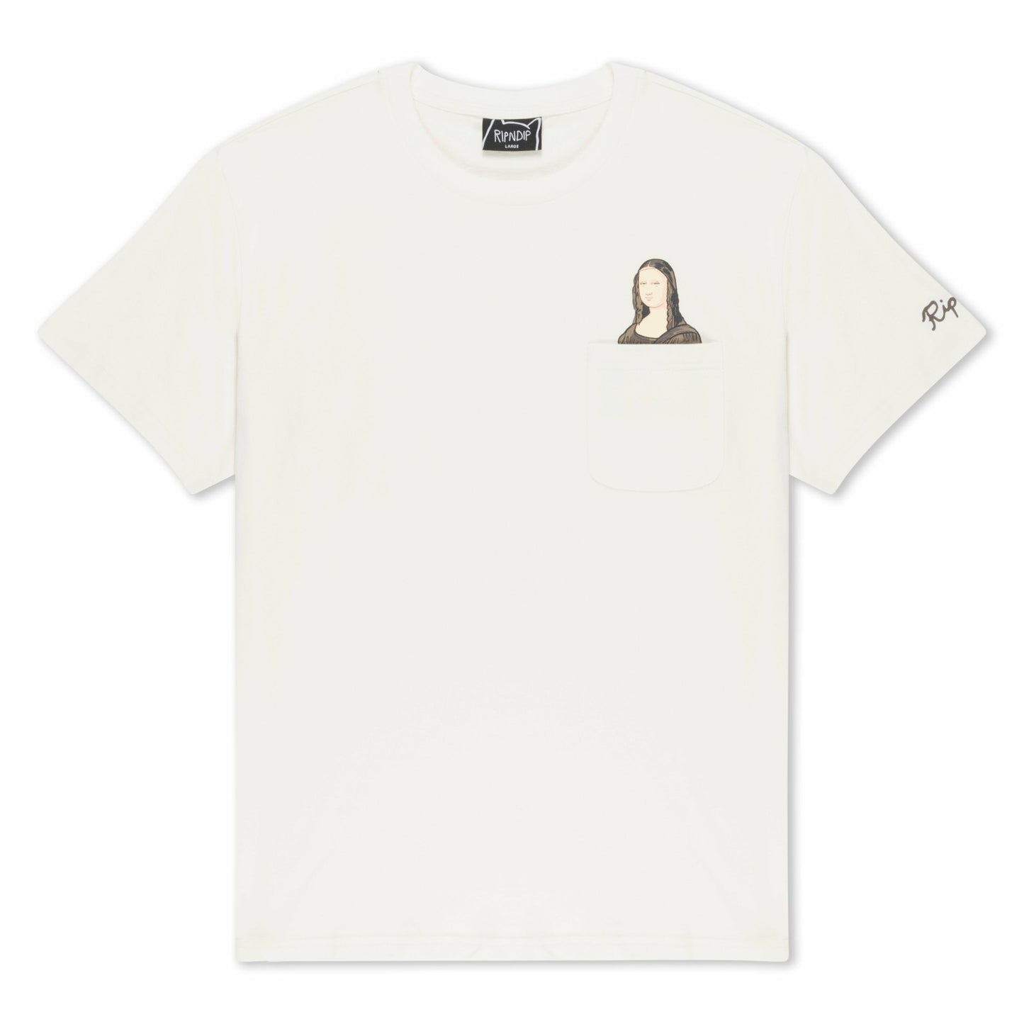 Nermalisa Pocket Tee (Bone) - Ripndip