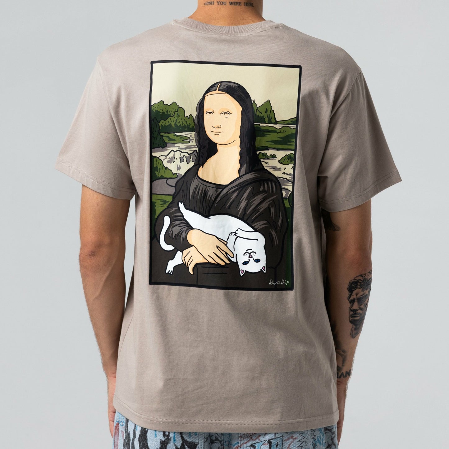 Nermal Lisa Tee (Sand) - Ripndip