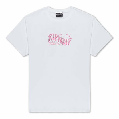 Cherry Blossom Tee (White) - Ripndip