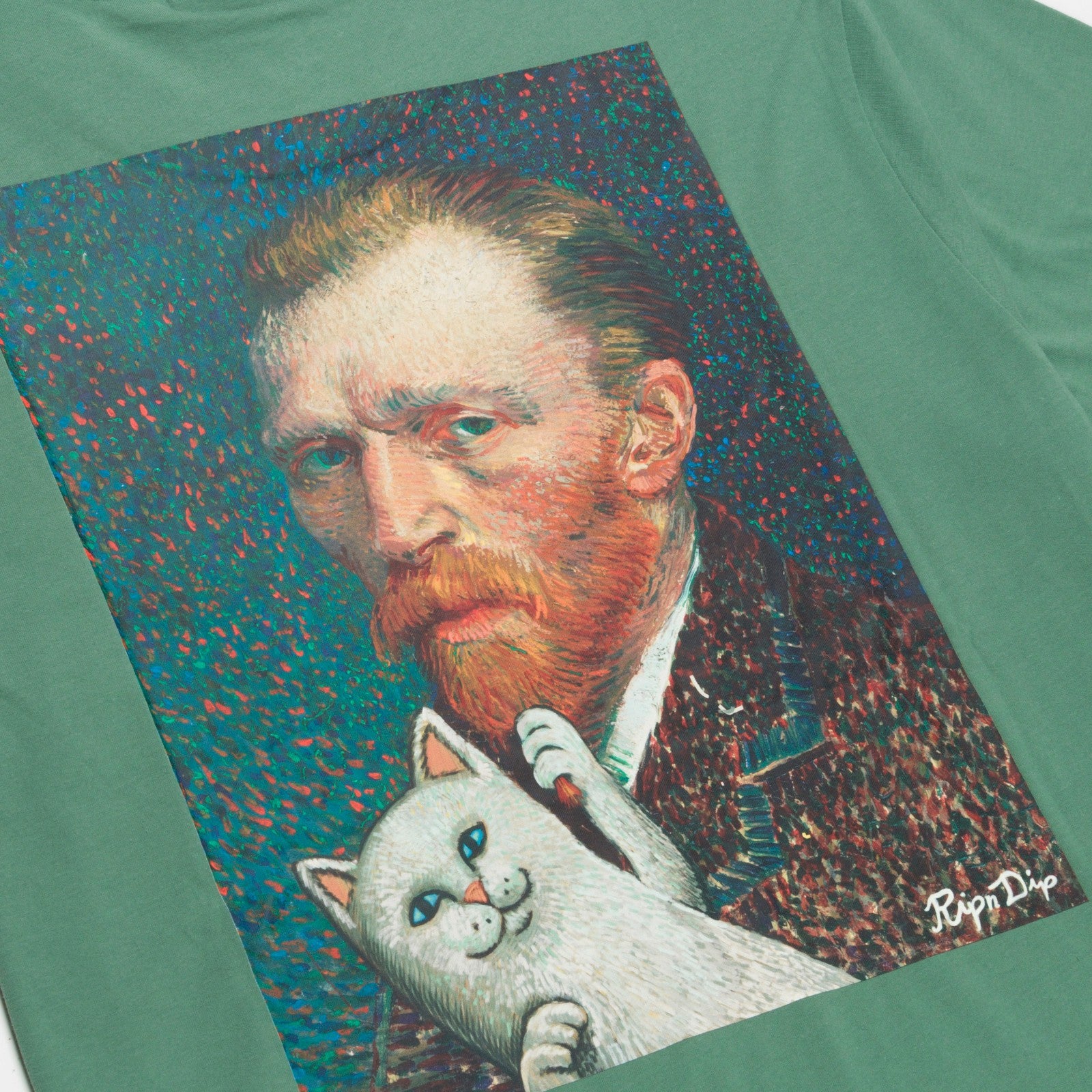 Van Nermal Tee (Olive) - Ripndip