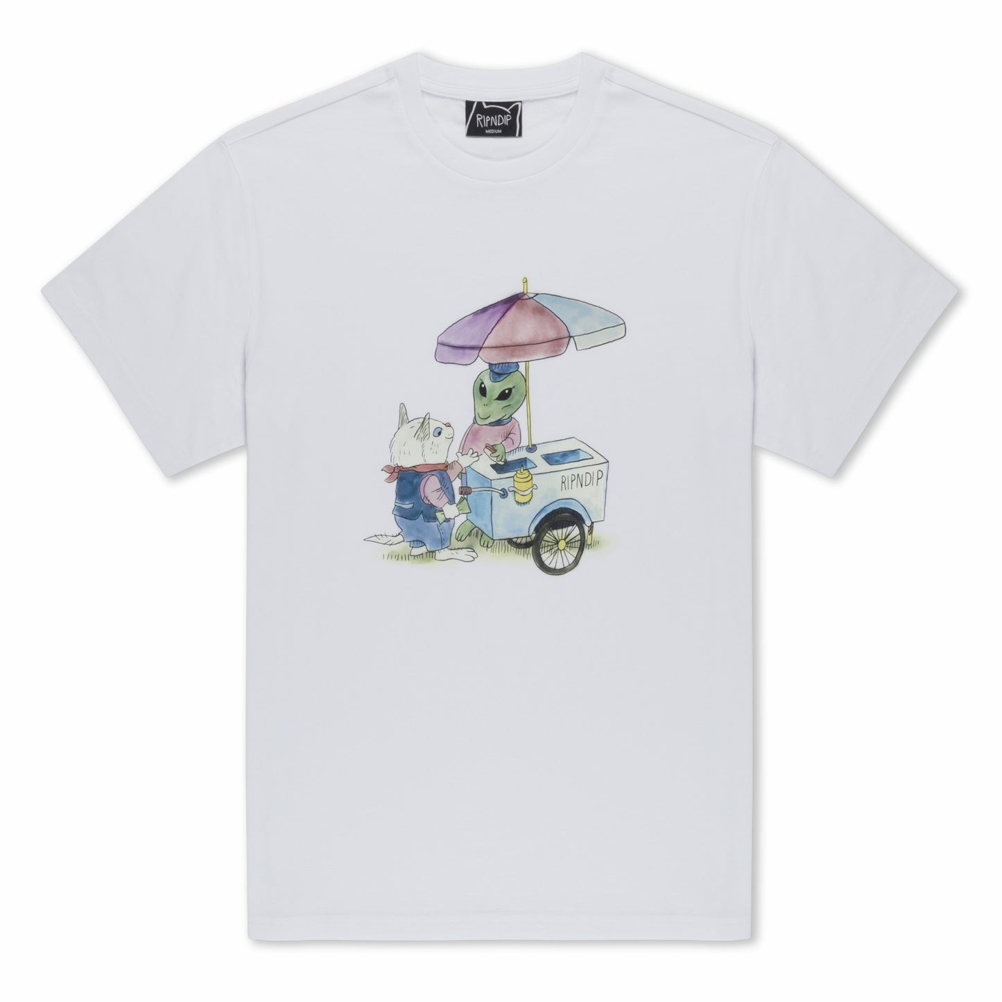 Nerm Frios Tee (White) - Ripndip