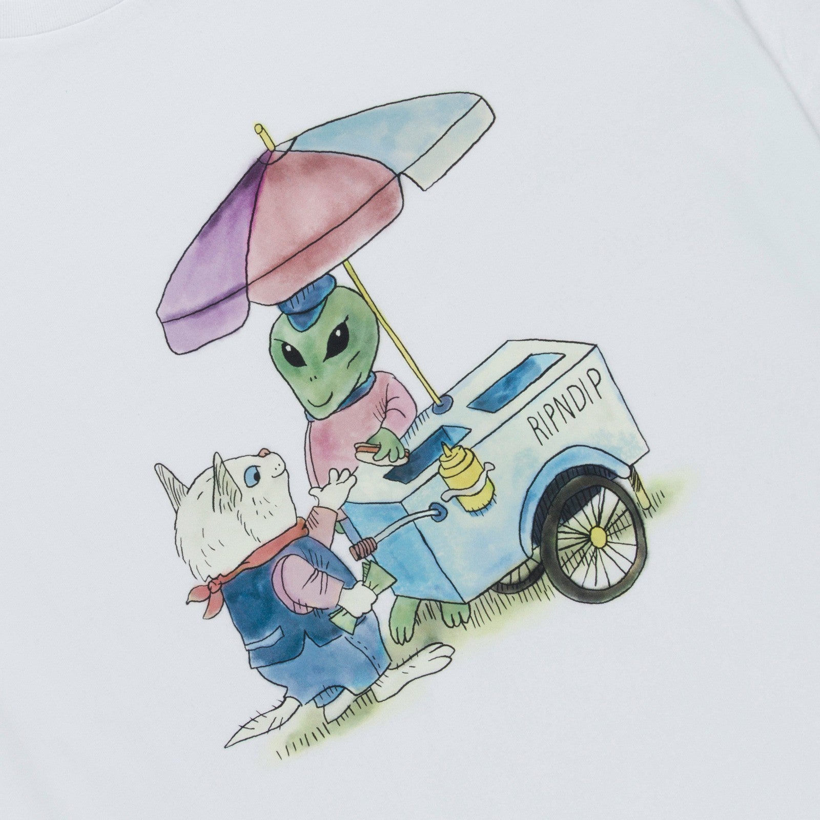 Nerm Frios Tee (White) - Ripndip