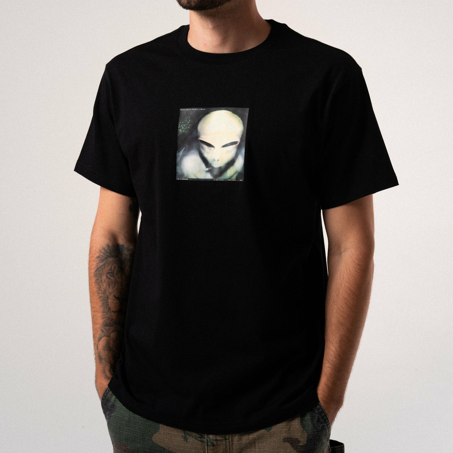 Spacing Out Tee (Black) - Ripndip