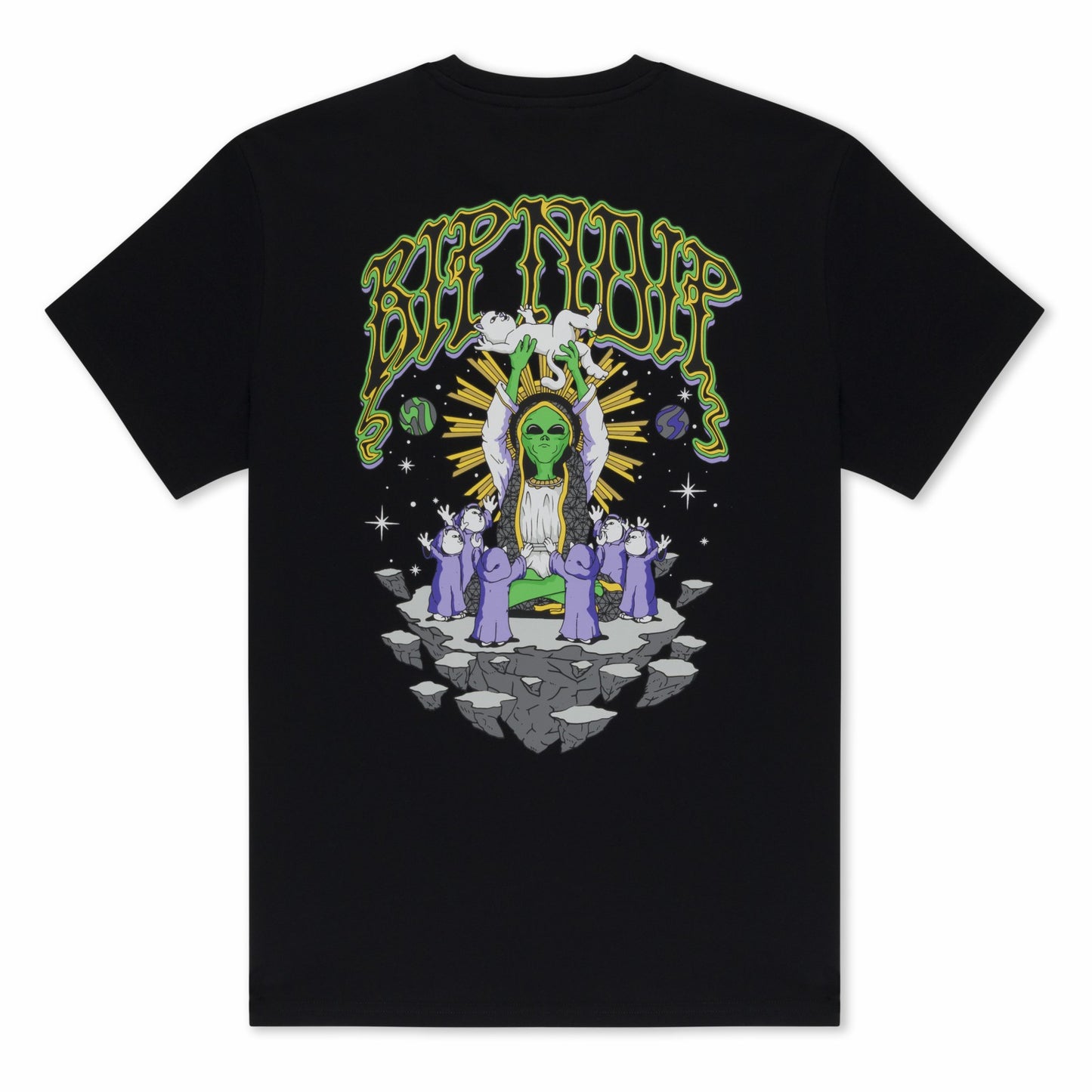 Sanctum Tee (Black) - Ripndip