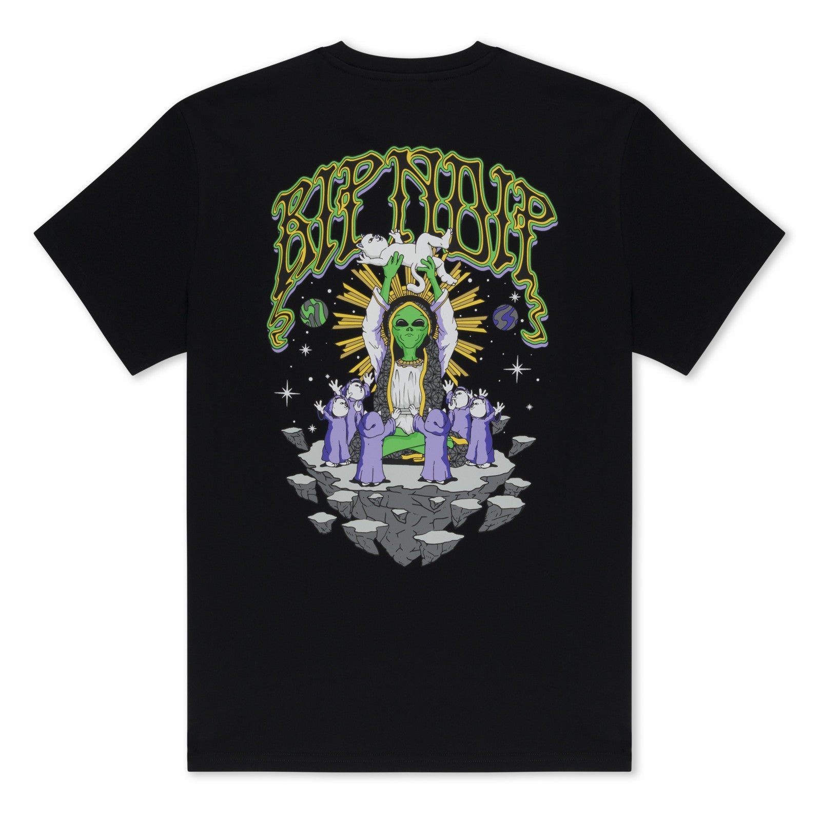 Sanctum Tee (Black) - Ripndip