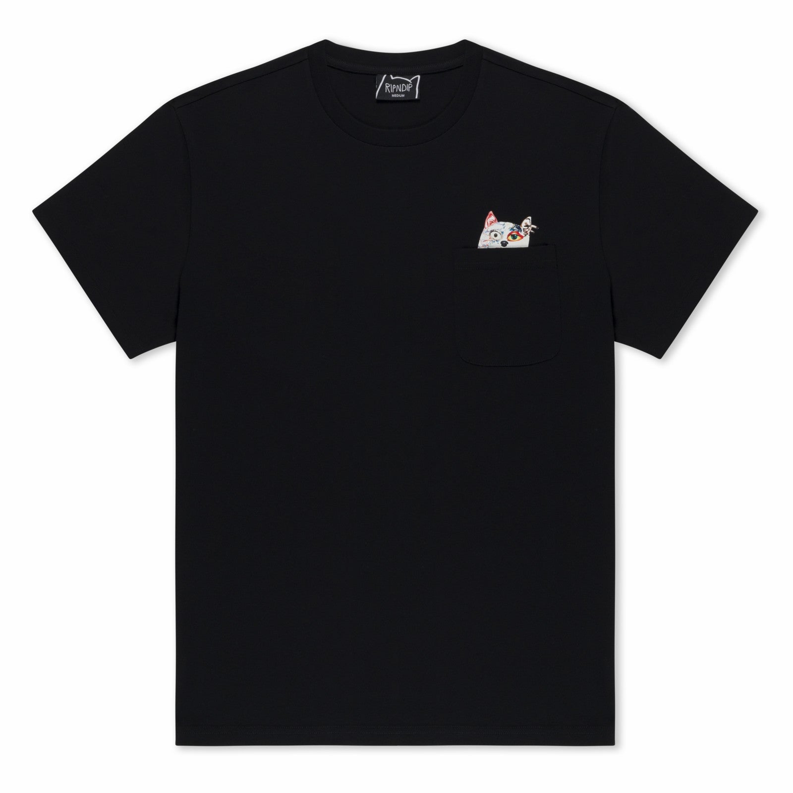 Lord Nermal Collage Pocket Tee (Black) - Ripndip