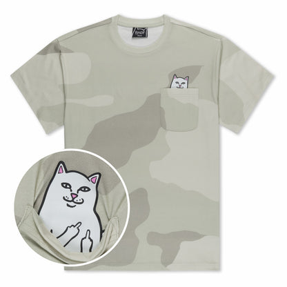 Lord Nermal Pocket Tee (Bone Graffiti Camo) - Ripndip