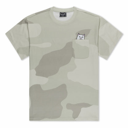 Lord Nermal Pocket Tee (Bone Graffiti Camo) - Ripndip