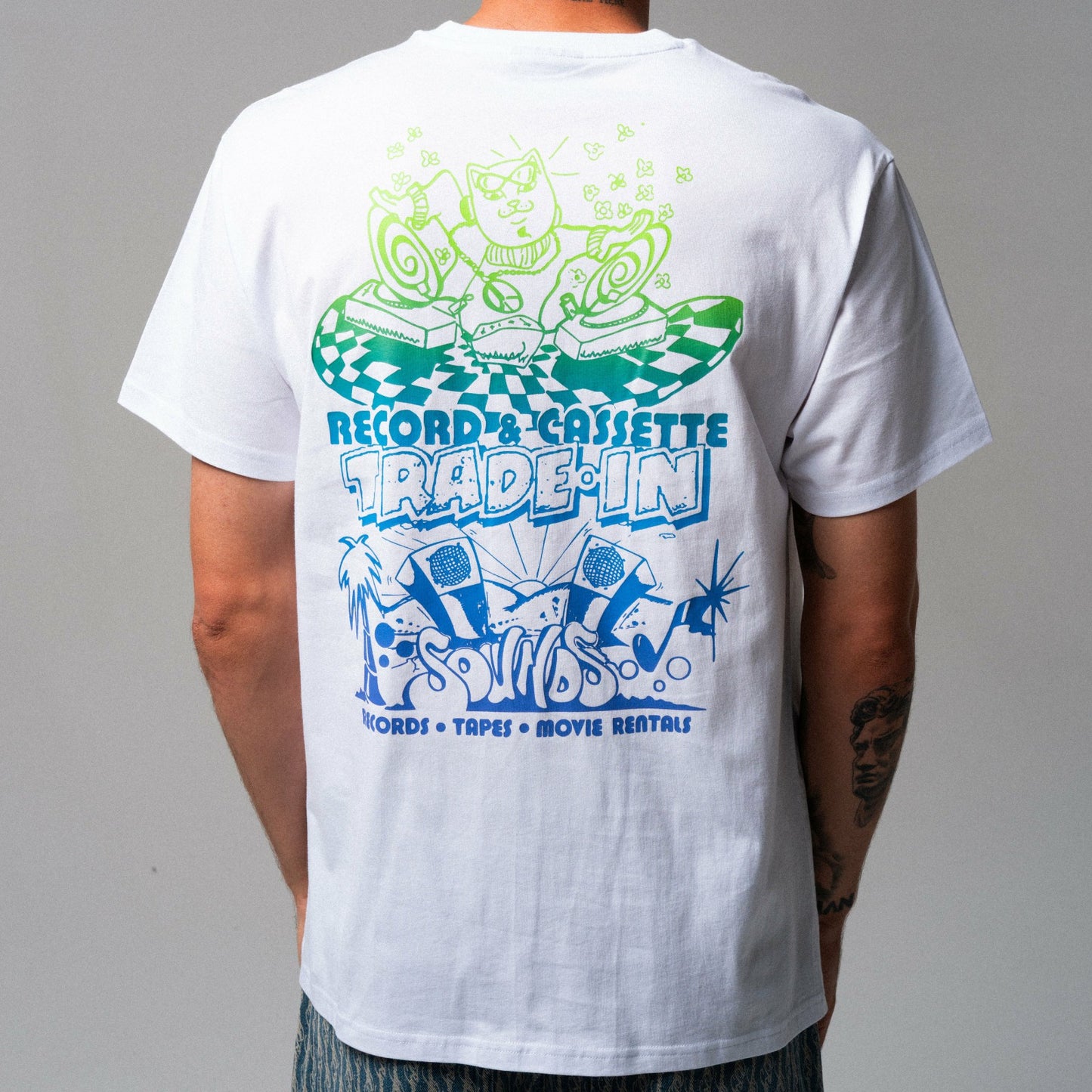 Sounds Tee (White) - Ripndip